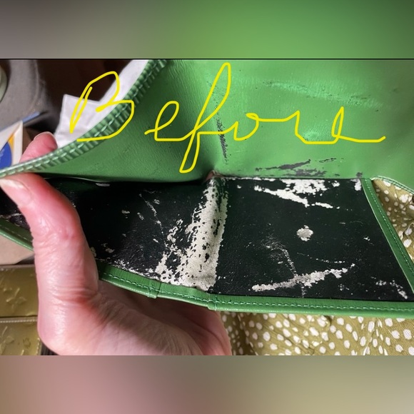 Louis Vuitton Authentic Vintage Forest Green Bifold Compact Wallet - Picture 12 of 13